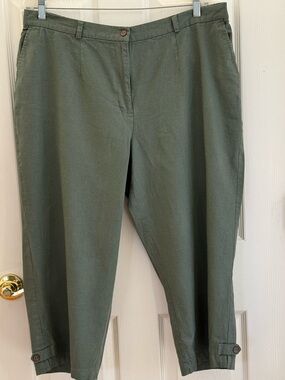 Appleseed's Linen/Rayon Capris Pants